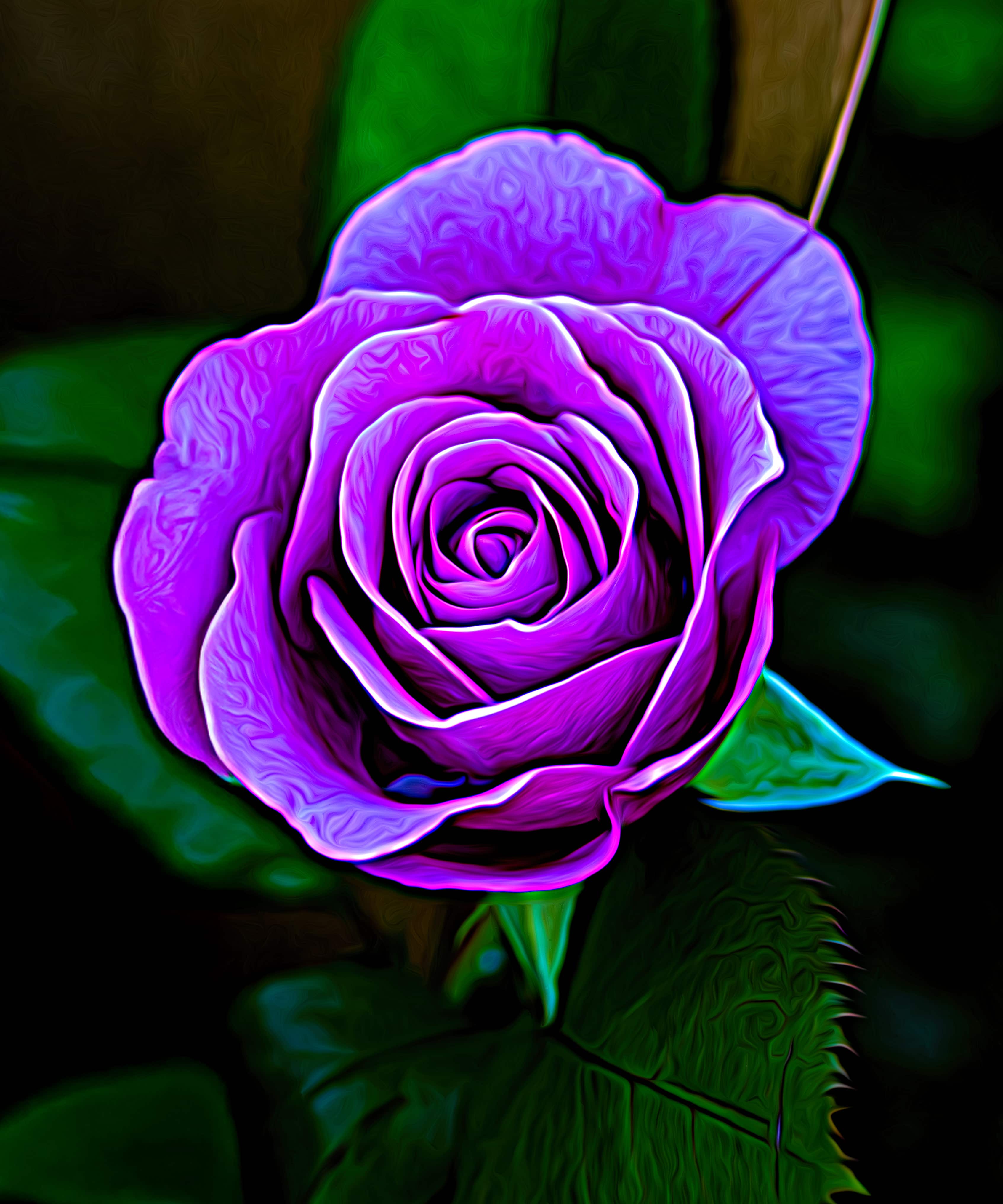 486 Purple Rose